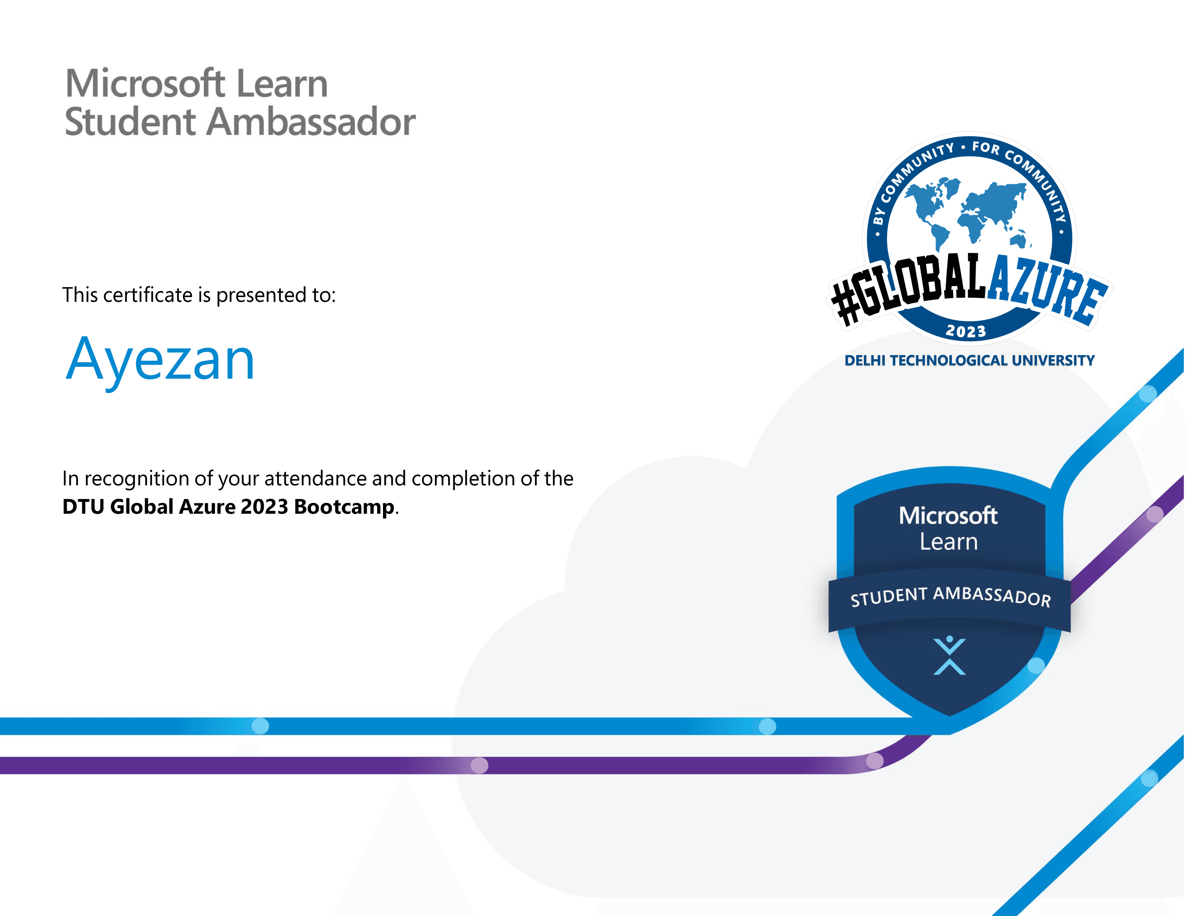 Microsoft Student Ambassador Workshop