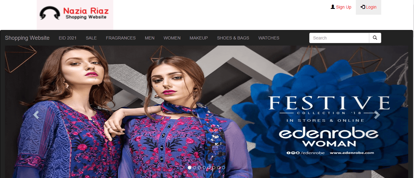 E-Commerce Project in .NET MVC